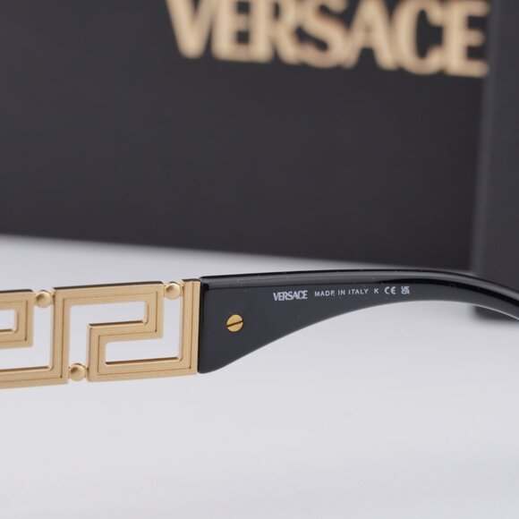 Versace VE4501 GB1/87 Cat Eye Sunglasses – Black/Dark Grey - Picture 7 of 9